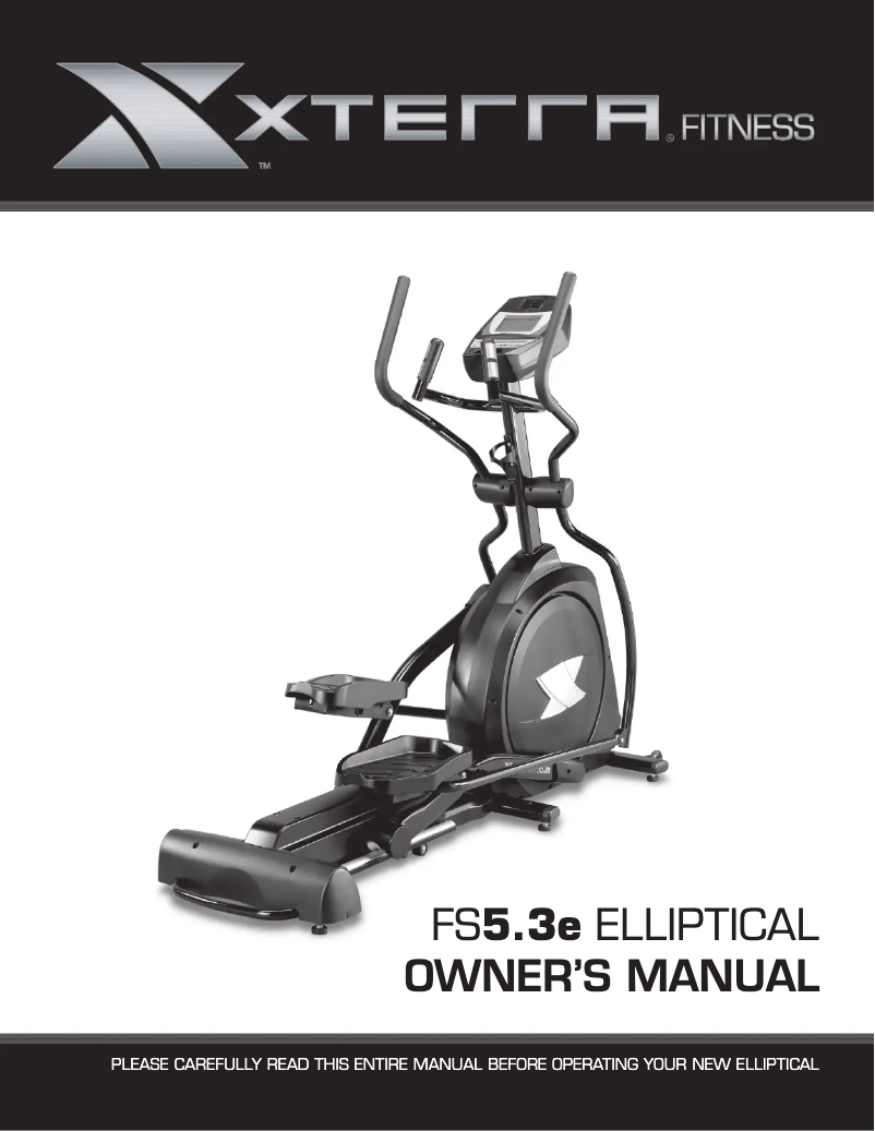 Imagen de la primera página del manual del dispositivo FS5.3e