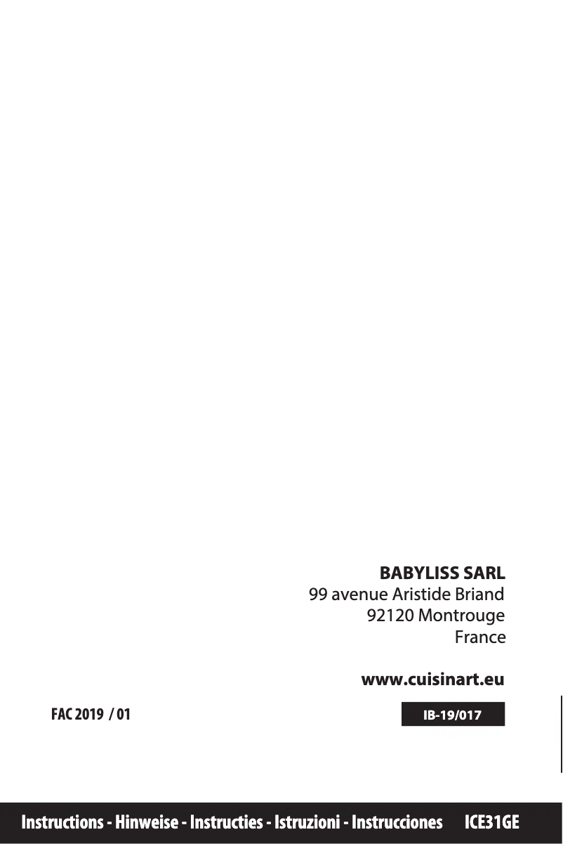 Imagen de la primera página del manual del dispositivo ICE-31