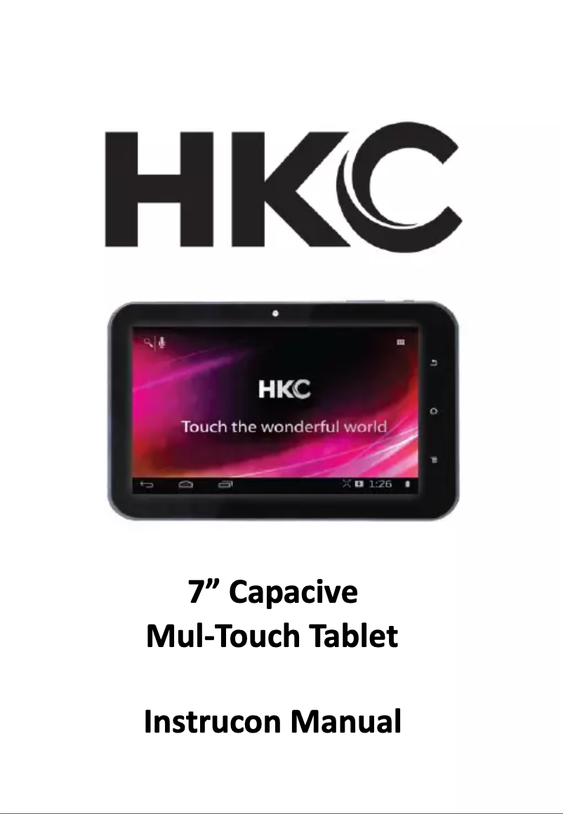 Imagen de la primera página del manual del dispositivo P771A