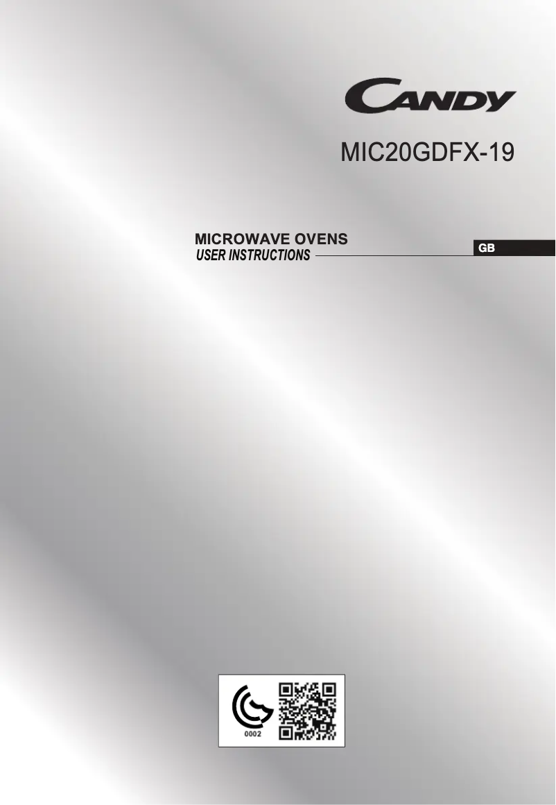 Imagen de la primera página del manual del dispositivo MIC20GDFX-19