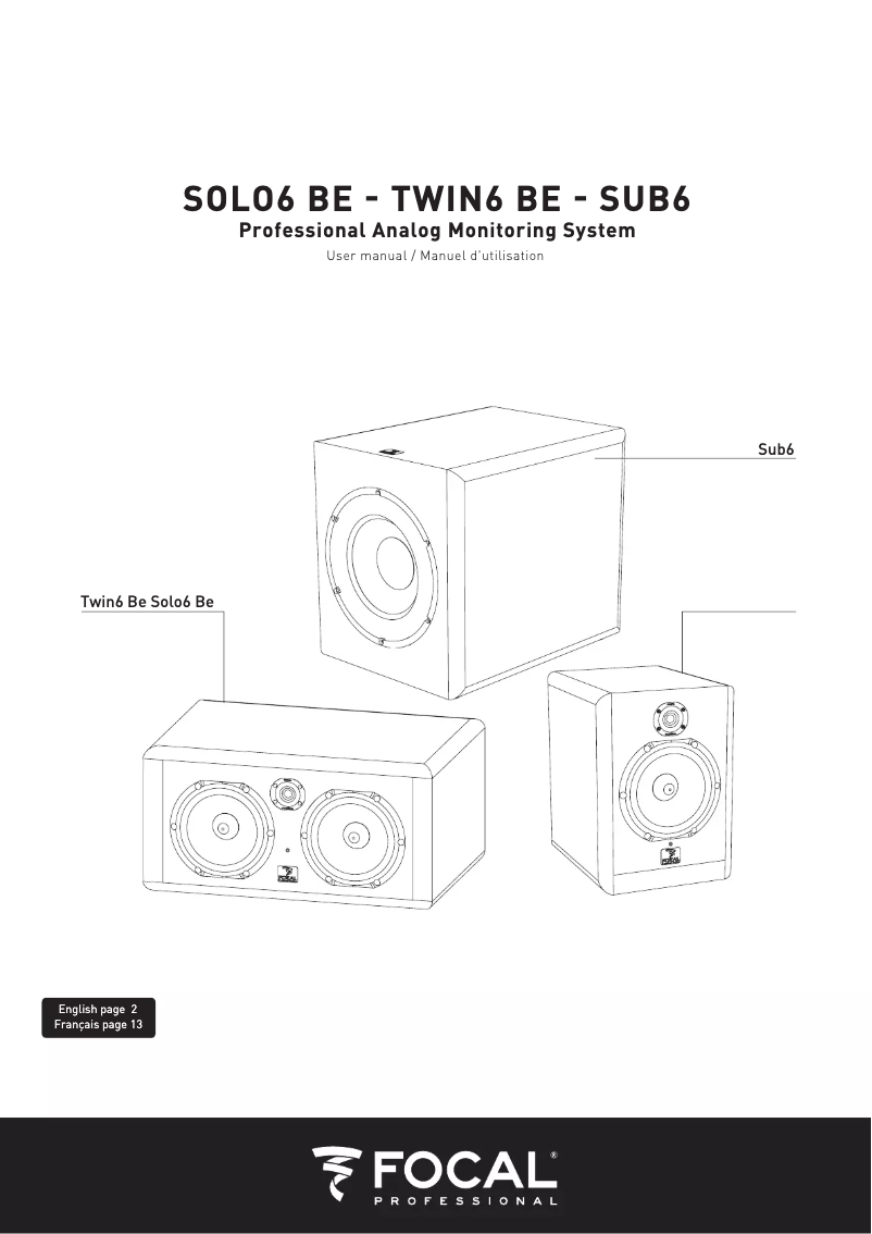 Imagen de la primera página del manual del dispositivo Sub6
