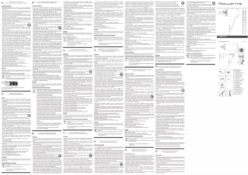 Imagen de la primera página del manual del dispositivo Express Style CV184L