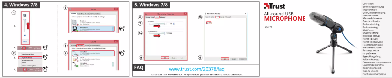 Página 1 del manual Manual de usuario Trust Mico