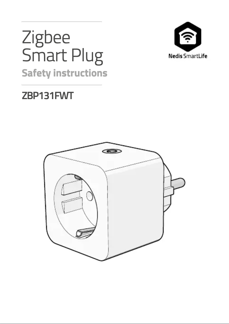 Imagen de la primera página del manual del dispositivo ZBP131FWT
