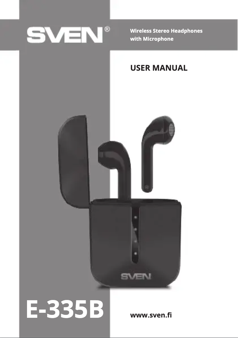 Imagen de la primera página del manual del dispositivo E-335B