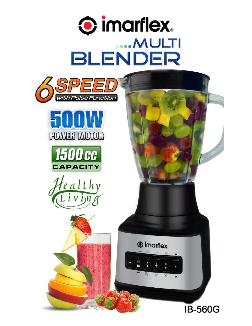 Página nº 1 - Manual de usuario Imarflex IB-560G