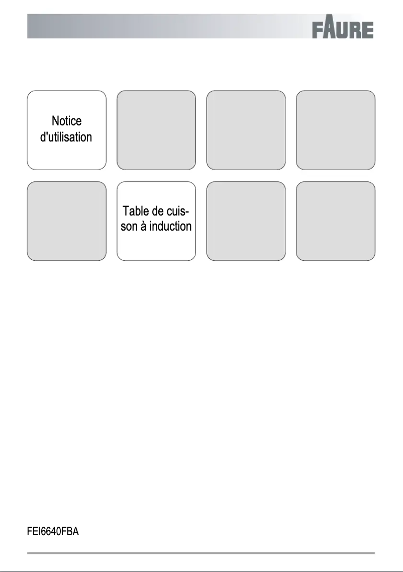 Imagen de la primera página del manual del dispositivo FEI6640FBA