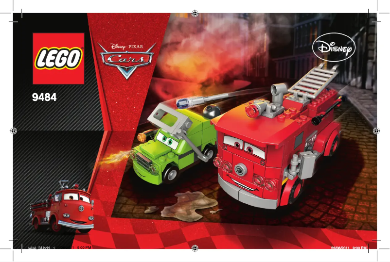 Página 1 del manual Manual de usuario Lego Cars 9484