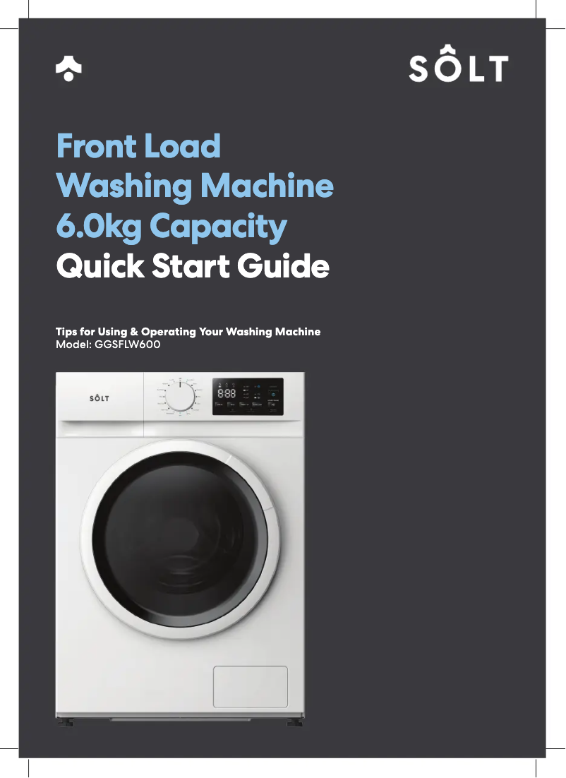 Imagen de la primera página del manual del dispositivo GGSFLW600