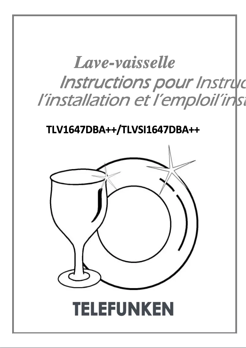 Imagen de la primera página del manual del dispositivo TLV1647DBA++