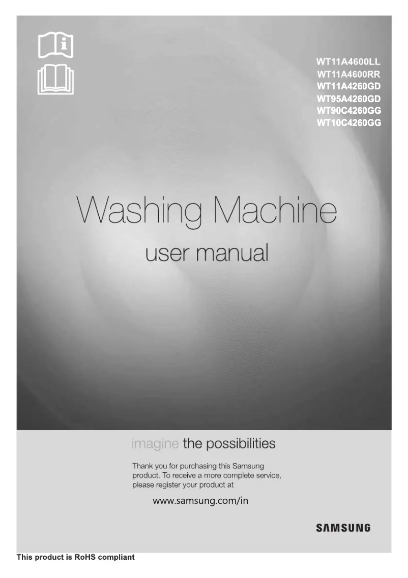 Imagen de la primera página del manual del dispositivo WT90C4260GG