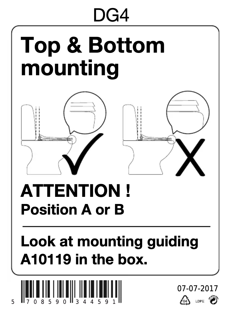 Página 1 del manual Manual de usuario Pressalit Projecta D Solid Pro