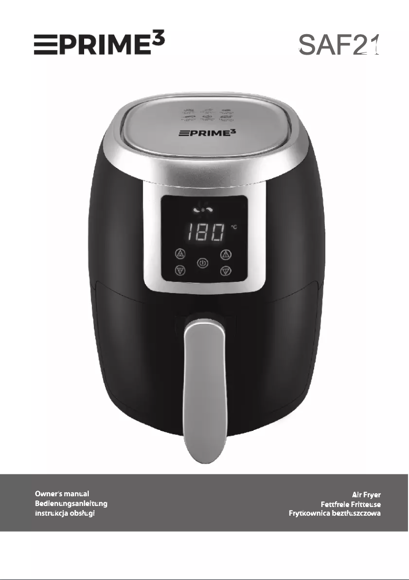 Imagen de la primera página del manual del dispositivo SAF21