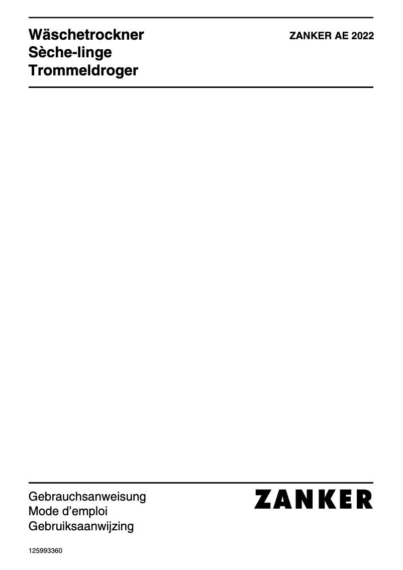 Imagen de la primera página del manual del dispositivo AE 2022