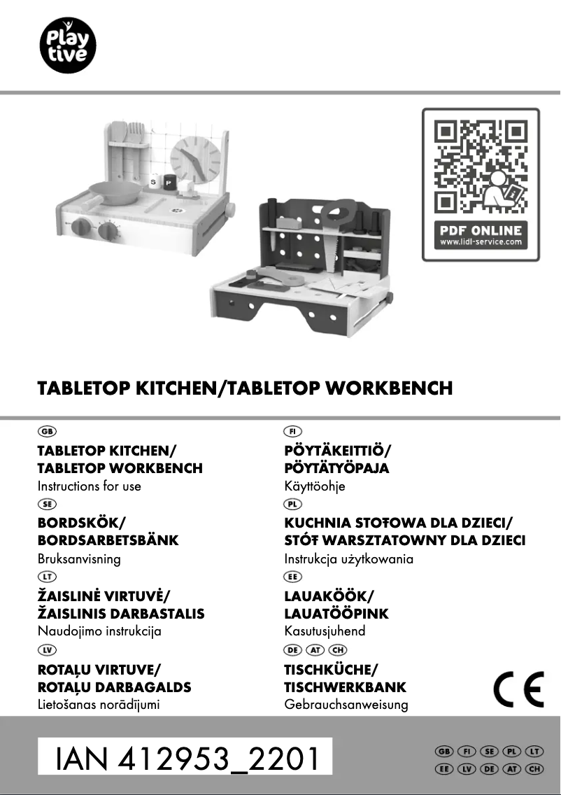 Imagen de la primera página del manual del dispositivo IAN 412953