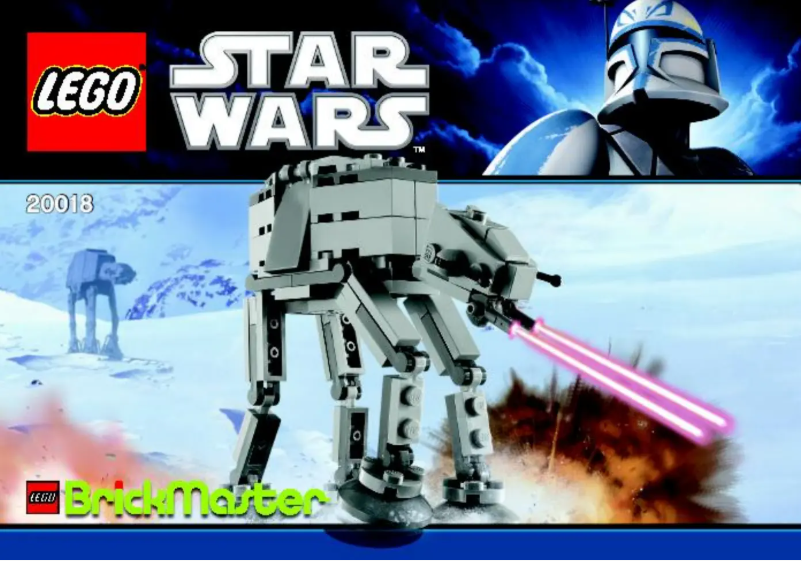 Página 1 del manual Manual de usuario Lego Star Wars AT-AT Walker
