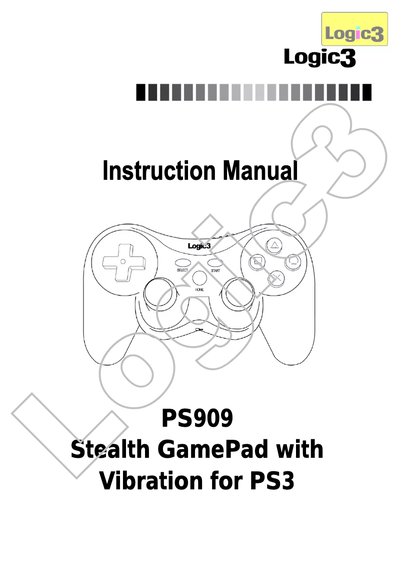 Página 1 del manual Manual de usuario Logic3 PS909