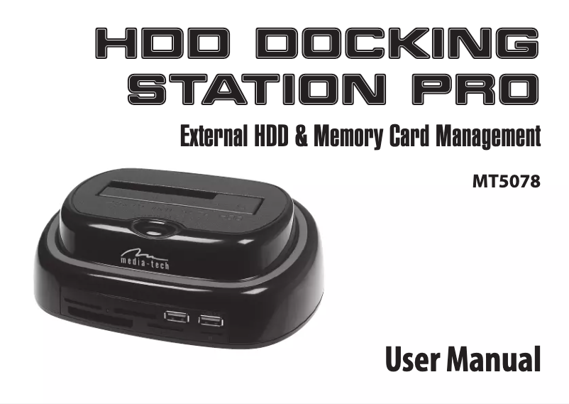 Imagen de la primera página del manual del dispositivo MT5078