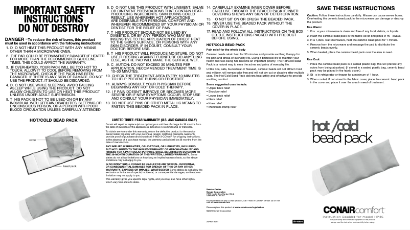 Imagen de la primera página del manual del dispositivo HP46