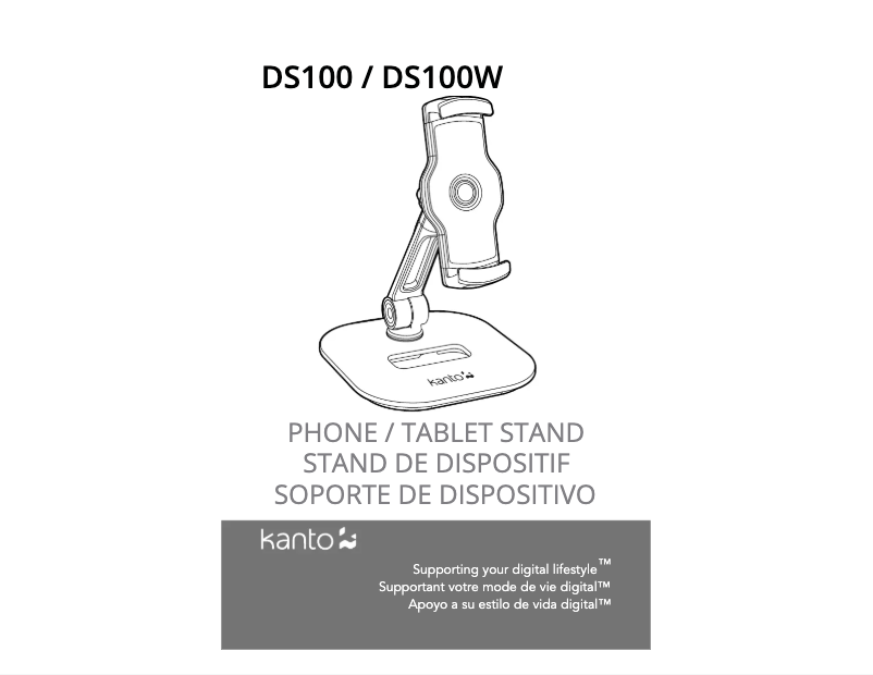 Página nº 1 - Manual de usuario Kanto DS100W