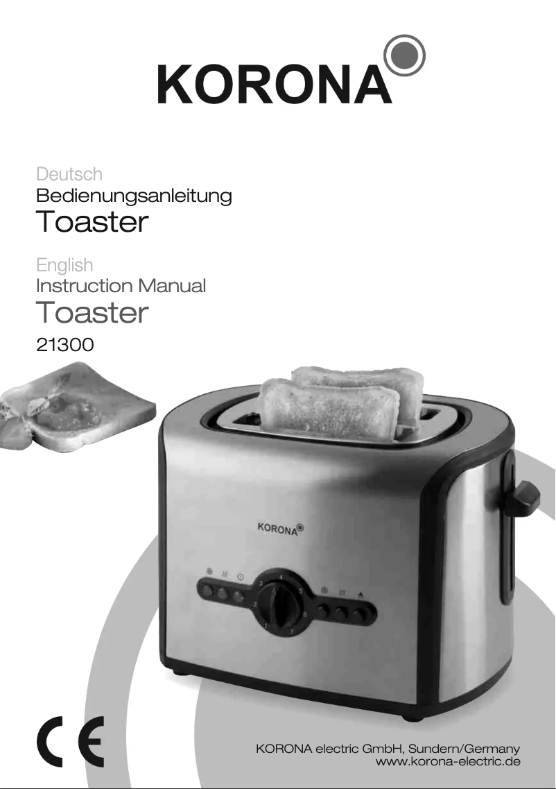 Página 1 del manual Manual de usuario Korona 21300