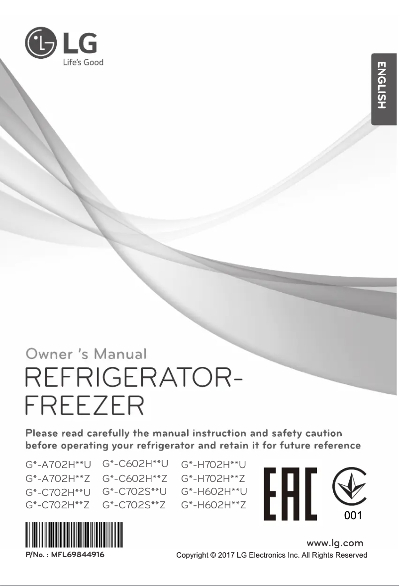 Imagen de la primera página del manual del dispositivo GN-H702HMHZ