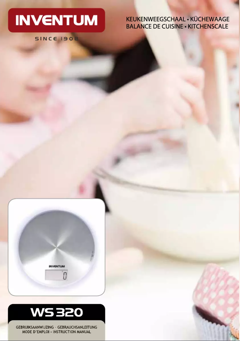 Imagen de la primera página del manual del dispositivo WS320