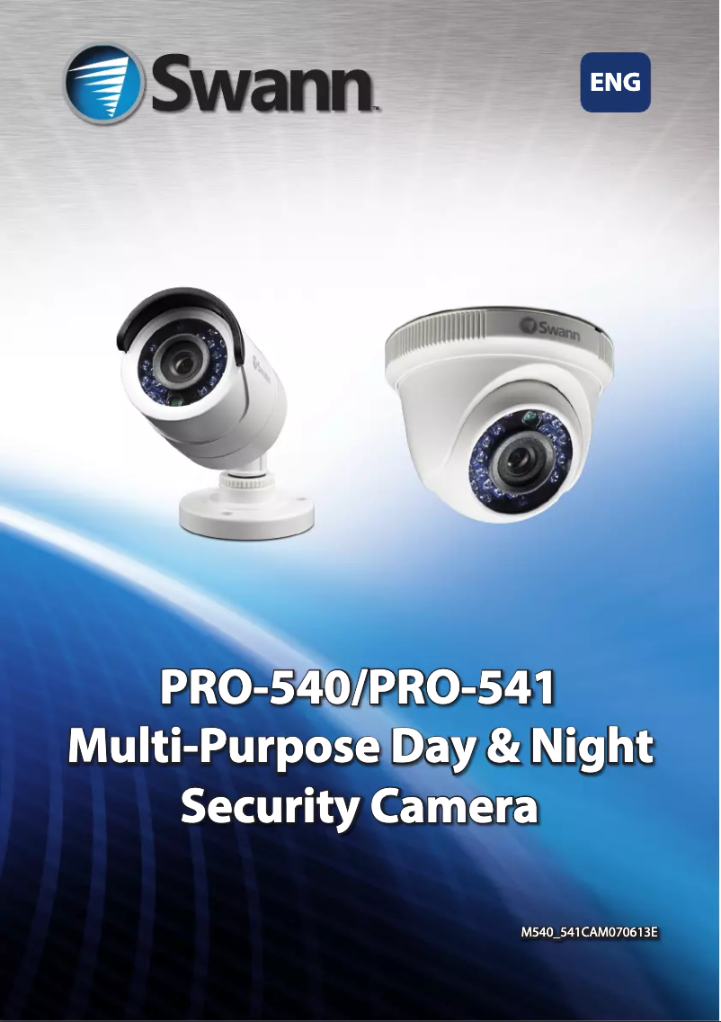 Imagen de la primera página del manual del dispositivo Pro-540