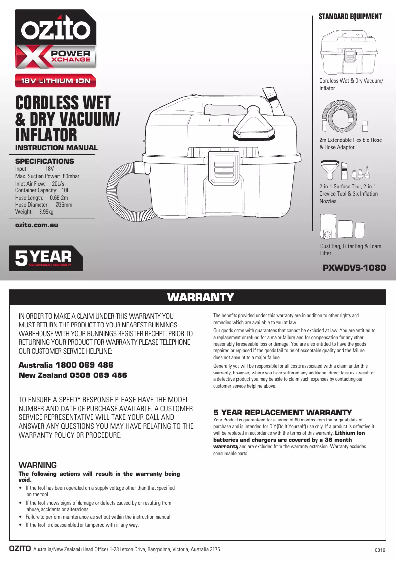 Imagen de la primera página del manual del dispositivo PXWDVS-1080