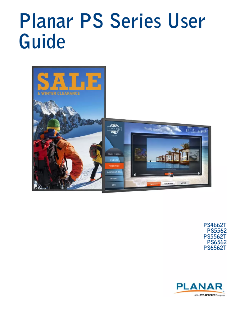 Imagen de la primera página del manual del dispositivo PS4662T