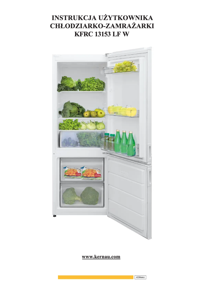 Página 1 del manual Manual de usuario Kernau KFRC 15153 W