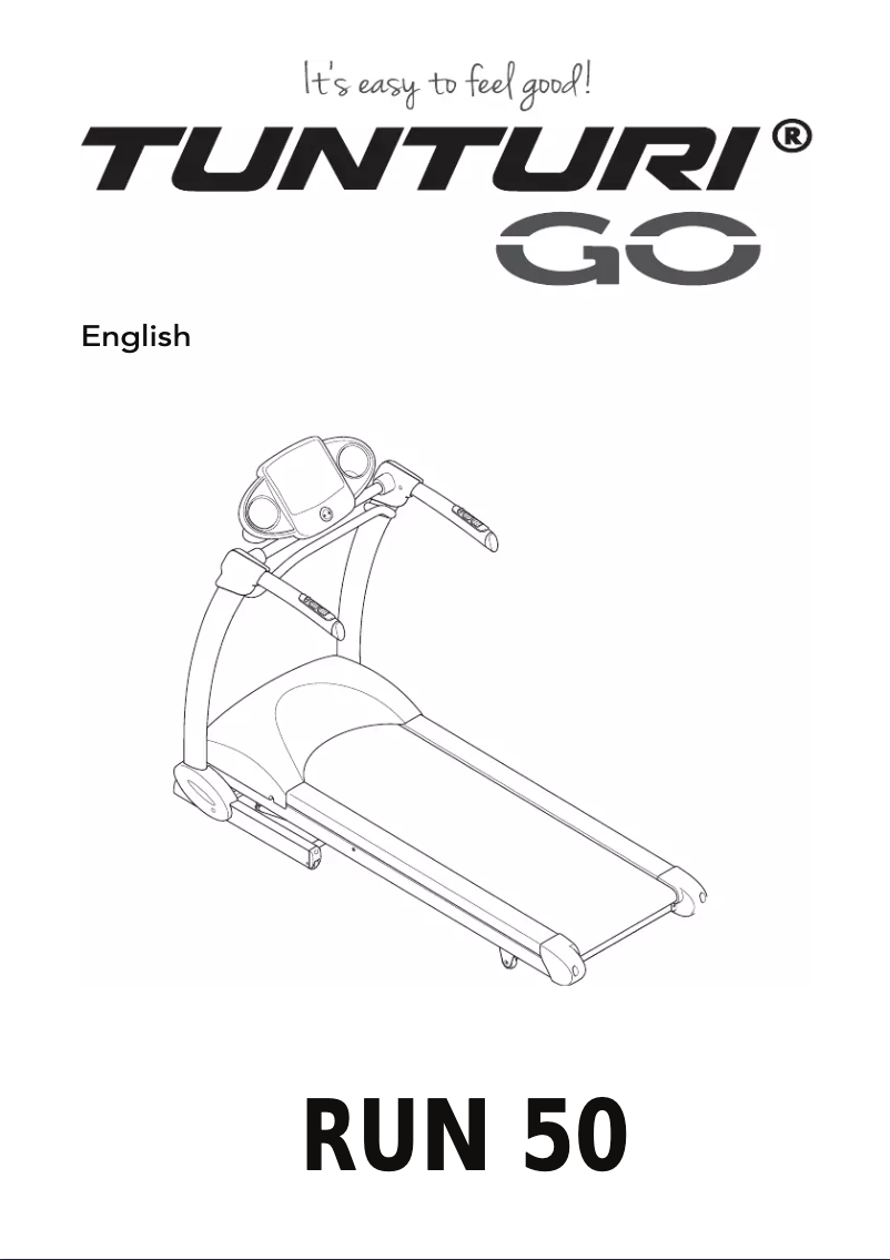 Página 1 del manual Manual de usuario Tunturi Go 50