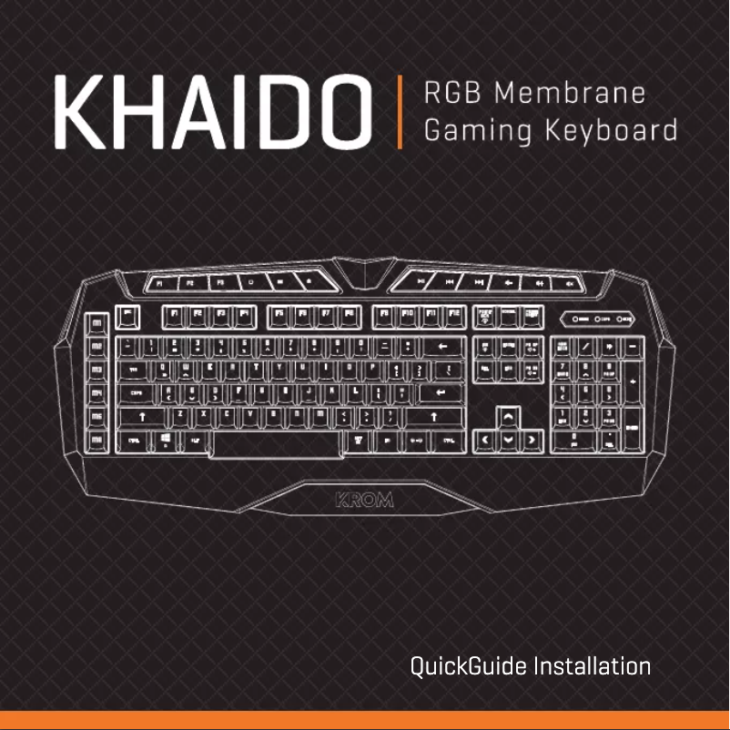 Página 1 del manual Manual de usuario Krom Khaido