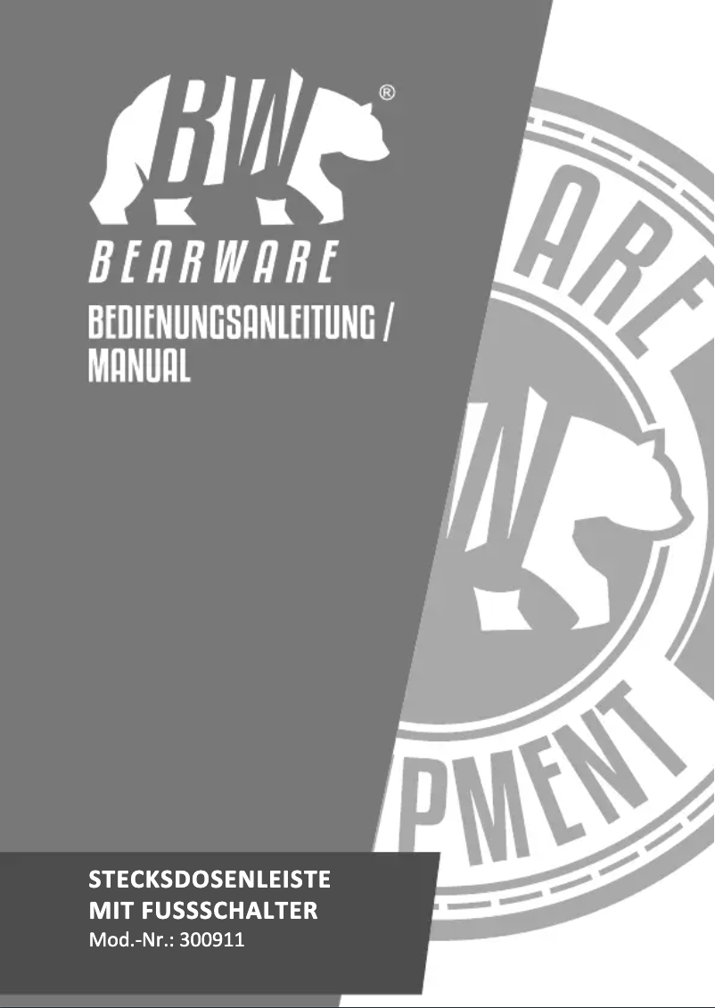 Imagen de la primera página del manual del dispositivo 300911