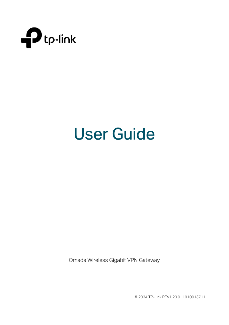 Imagen de la primera página del manual del dispositivo ER706W