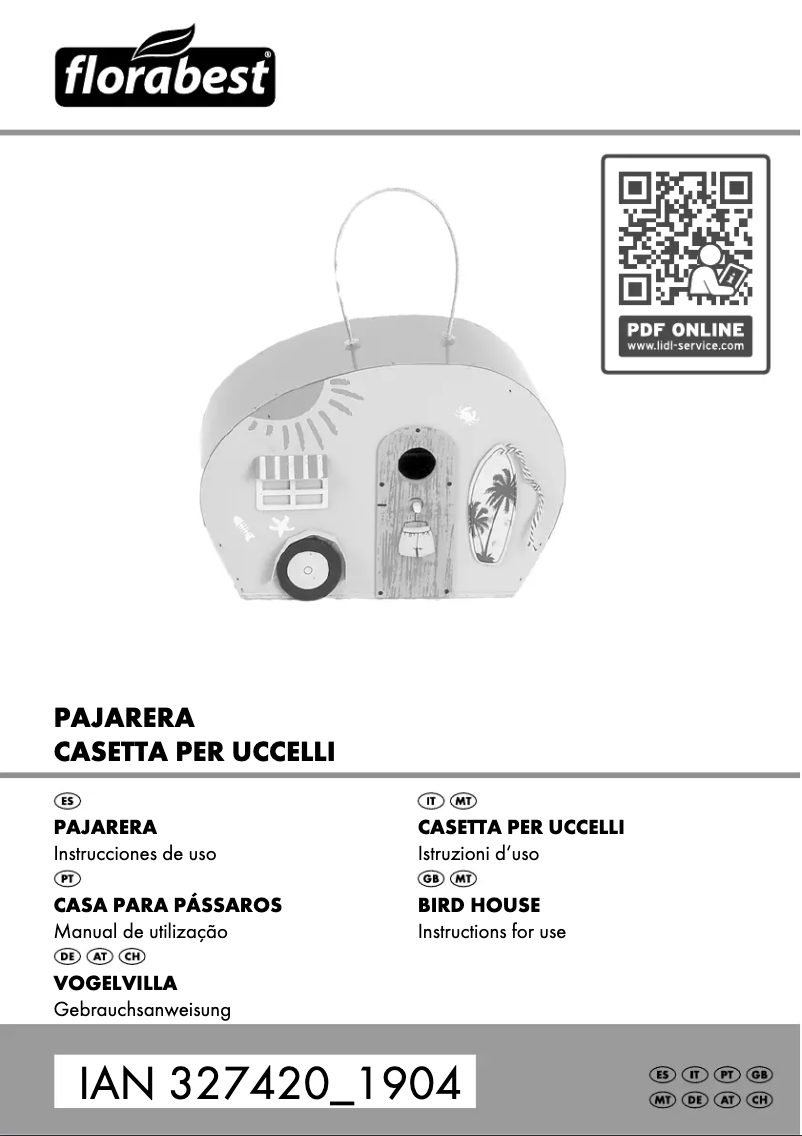 Página nº 1 - Manual de usuario Florabest IAN 327420