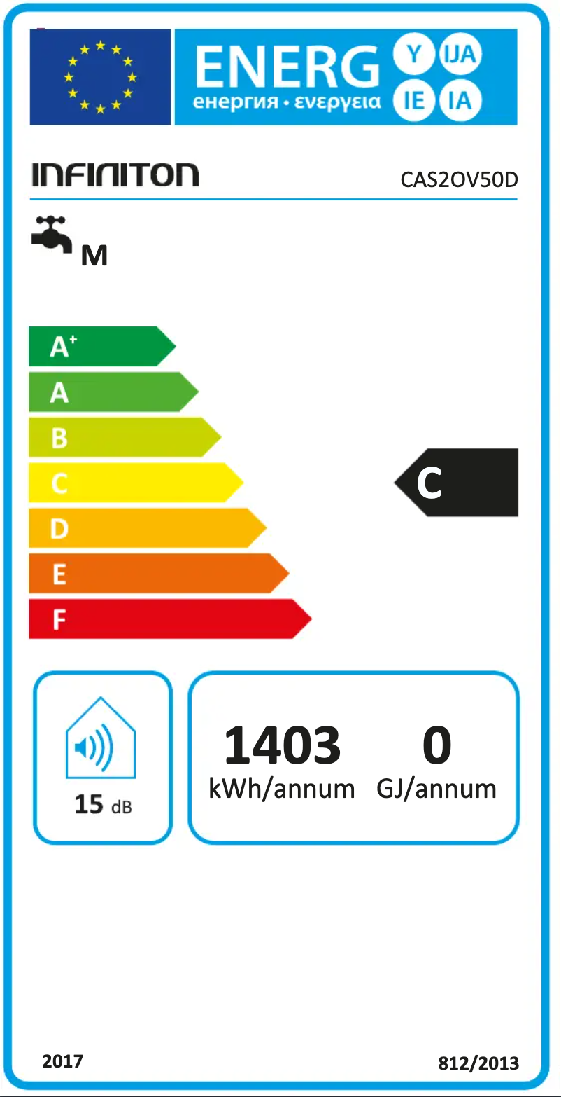 Imagen de la primera página del manual del dispositivo CAS2OV50D