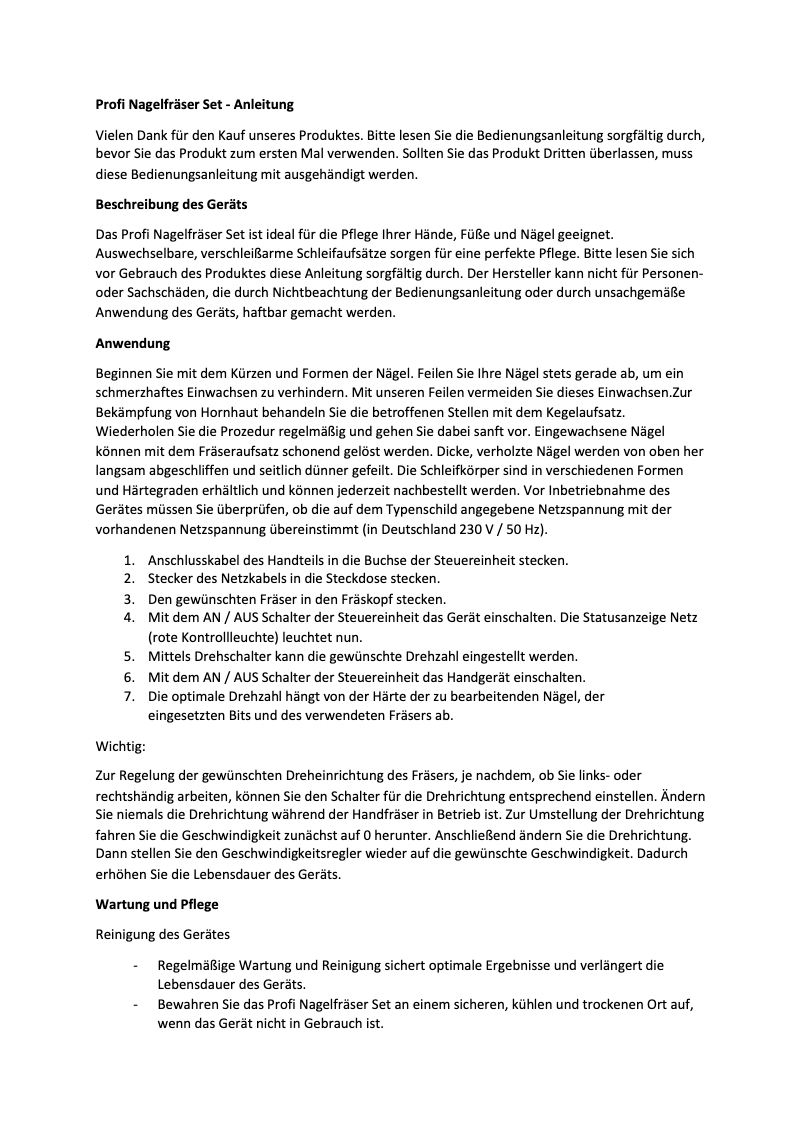 Página nº 1 - Manual de usuario Westfalia 852634