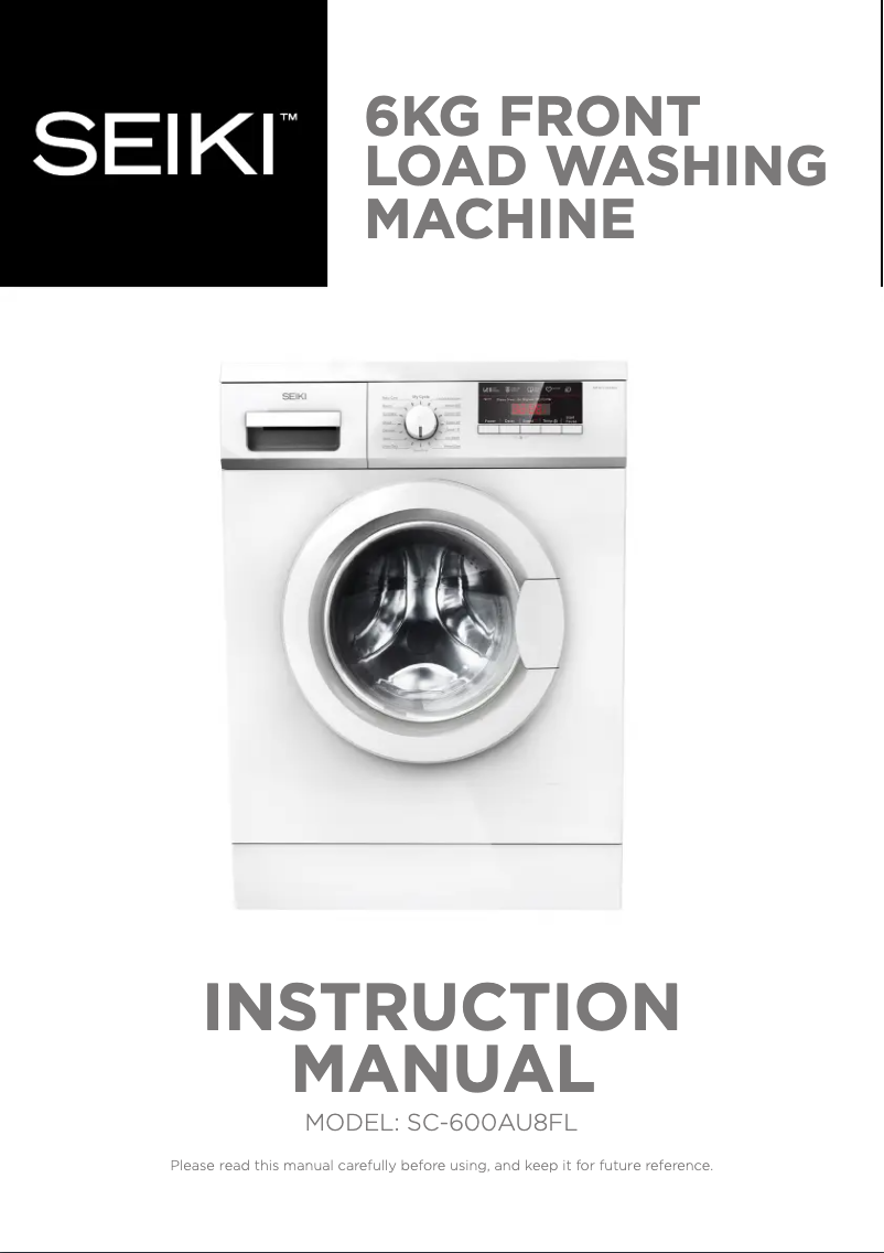 Página 1 del manual Manual de usuario Seiki SC-600AU8FL