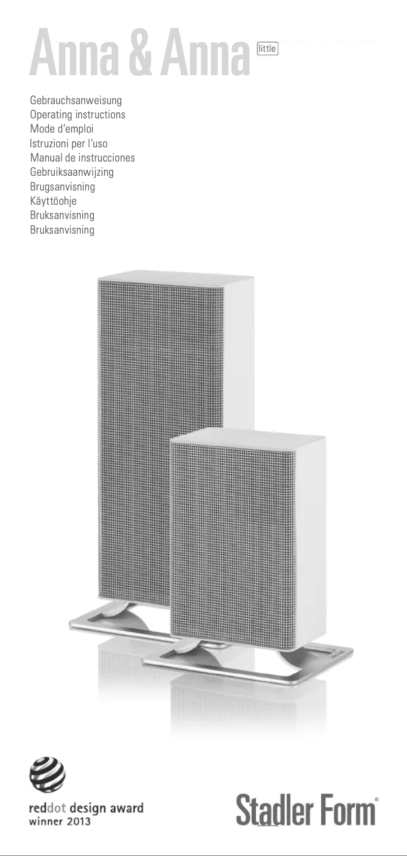 Página nº 1 - Manual de usuario Stadler Form Anna & Anna little