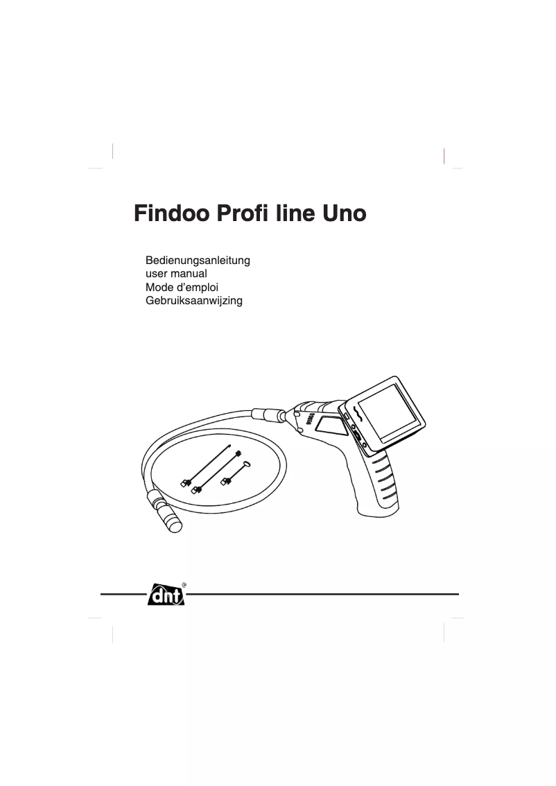 Página nº 1 - Manual de usuario dnt Findoo Proﬁline Uno