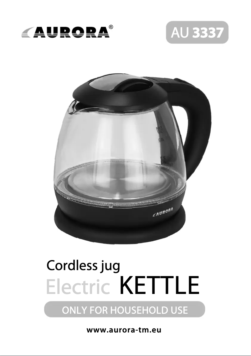 Página 1 del manual Manual de usuario Aurora AU3337