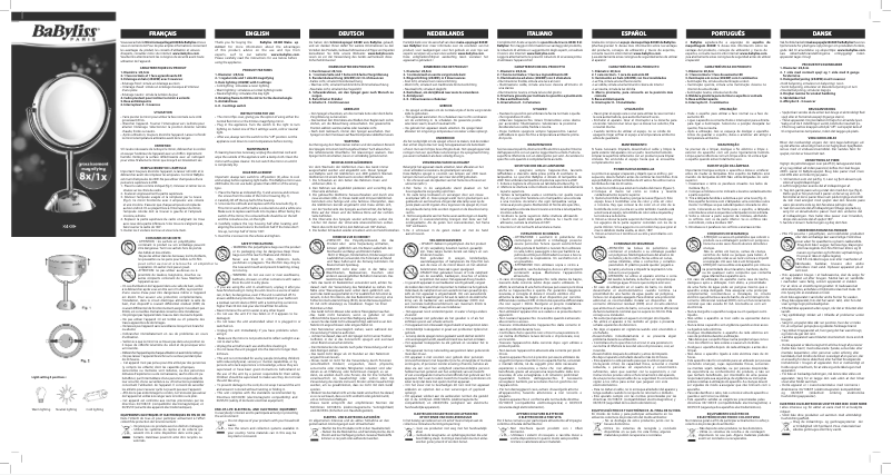 Imagen de la primera página del manual del dispositivo Make-up 8437E