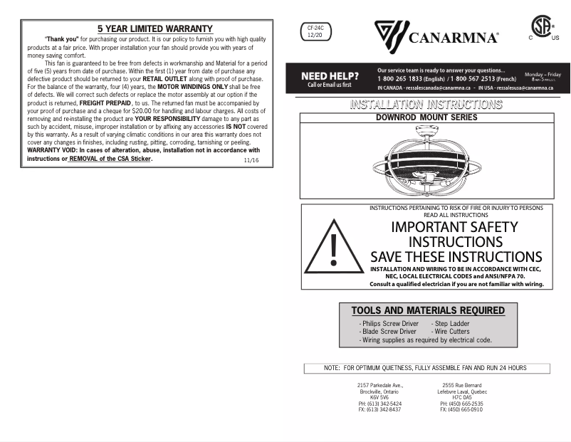 Imagen de la primera página del manual del dispositivo Cyra