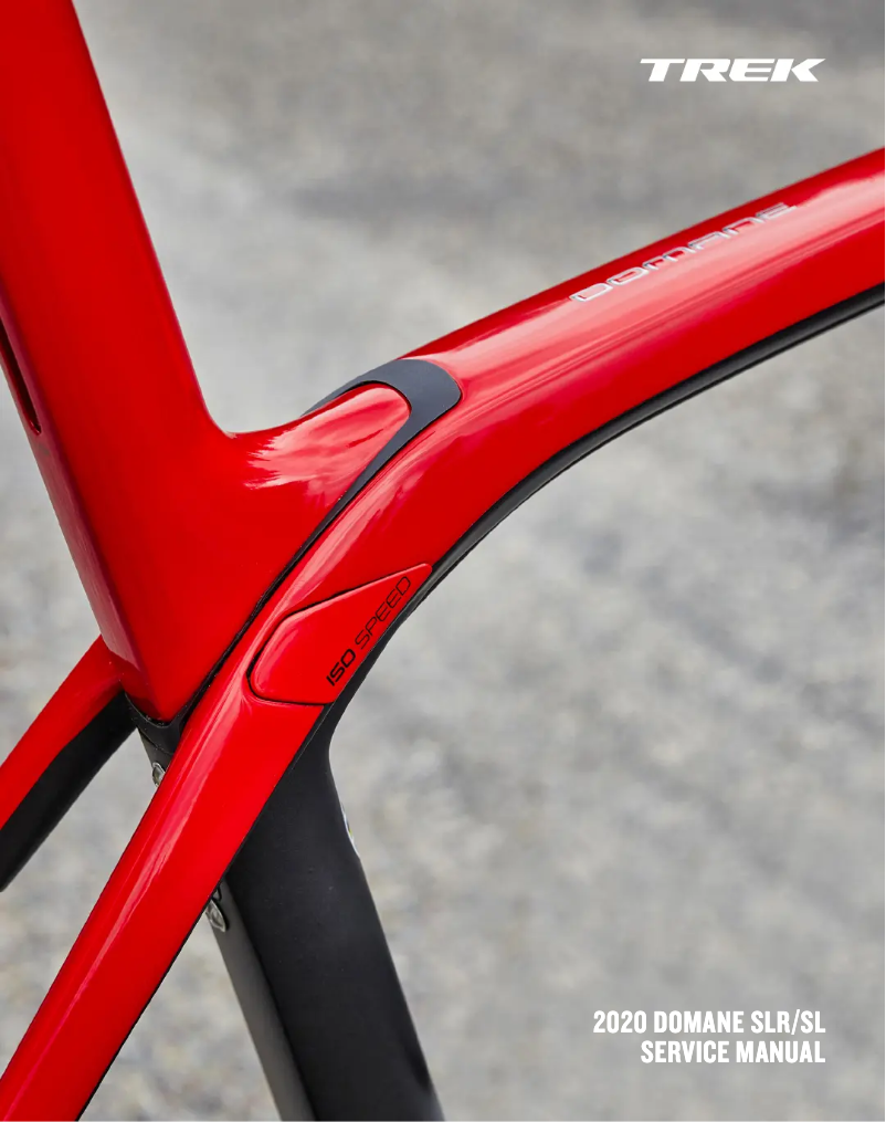 Página 1 del manual Manual de uso y mantenimiento Trek Domane SL Gen 3