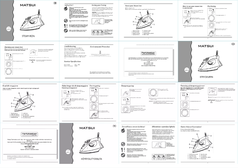 Página nº 1 - Manual de usuario Matsui MIR101E