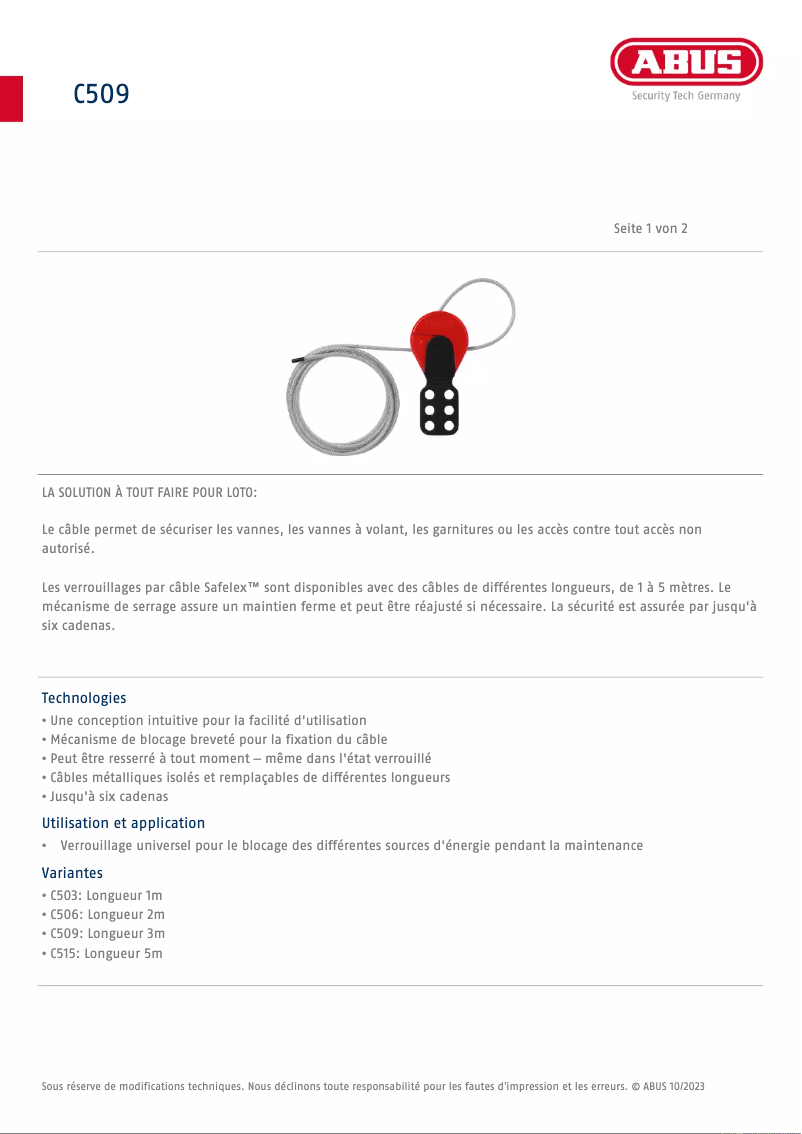 Imagen de la primera página del manual del dispositivo C515
