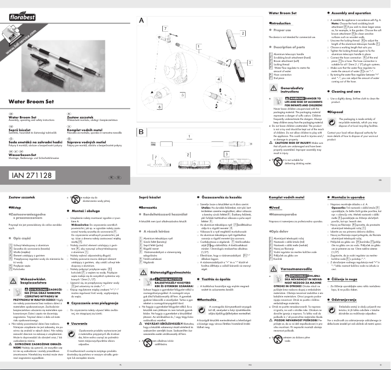 Página nº 1 - Manual de usuario Florabest Z31837