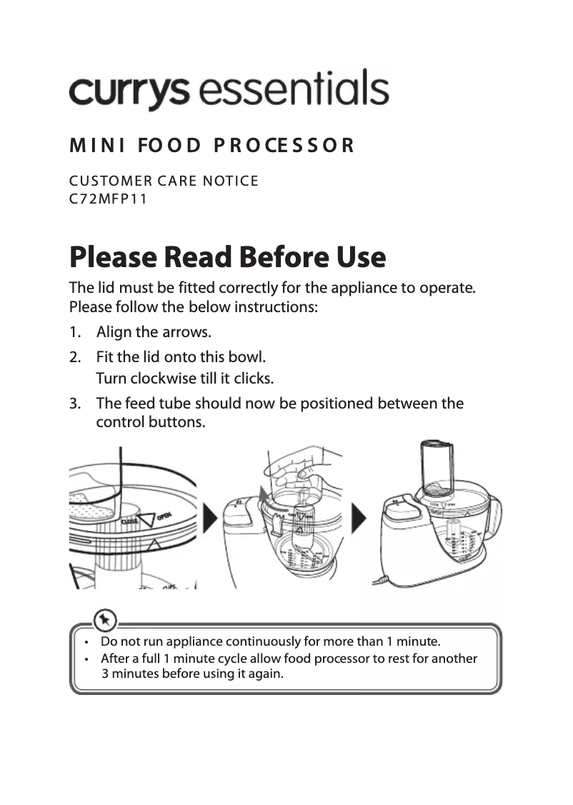 Imagen de la primera página del manual del dispositivo C72MFP11