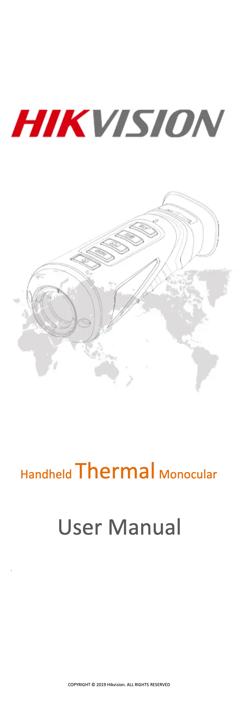 Imagen de la primera página del manual del dispositivo DS-2TS03-15UF/W-O315